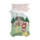 Комплект покривка за завивка HappyFriday Mr Fox Red riding hood Многоцветен 80/90 легло 2 Части Комплект покривка за завивка HappyFriday Mr Fox Red riding hood Многоцветен 80/90 легло 2 Части