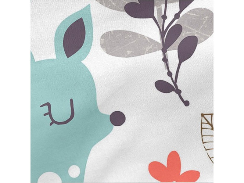 Спален Чувал без Пълнеж HappyFriday Moshi Moshi Woodland Многоцветен 105 x 200 cm