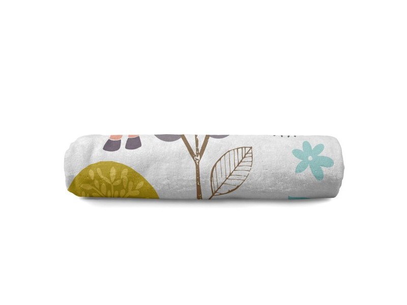Кърпа за баня HappyFriday Moshi Moshi Woodland Многоцветен 70 x 150 cm Кърпа за баня HappyFriday Moshi Moshi Woodland Многоцветен 70 x 150 cm