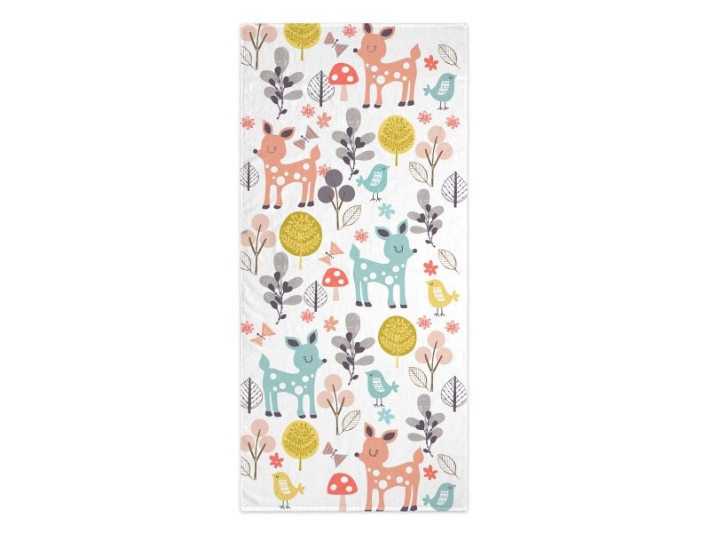 Кърпа за баня HappyFriday Moshi Moshi Woodland Многоцветен 70 x 150 cm Кърпа за баня HappyFriday Moshi Moshi Woodland Многоцветен 70 x 150 cm