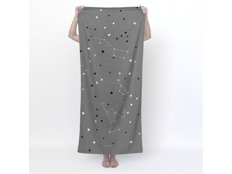 Кърпа за баня HappyFriday Blanc Constellation Многоцветен 70 x 150 cm