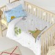 Комплект покривка за завивка HappyFriday Le Petit Prince Imagination Многоцветен Бебешко Креватче 2 Части Комплект покривка за завивка HappyFriday Le Petit Prince Imagination Многоцветен Бебешко Креватче 2 Части