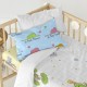 Комплект покривка за завивка HappyFriday Le Petit Prince Imagination Многоцветен Бебешко Креватче 2 Части Комплект покривка за завивка HappyFriday Le Petit Prince Imagination Многоцветен Бебешко Креватче 2 Части