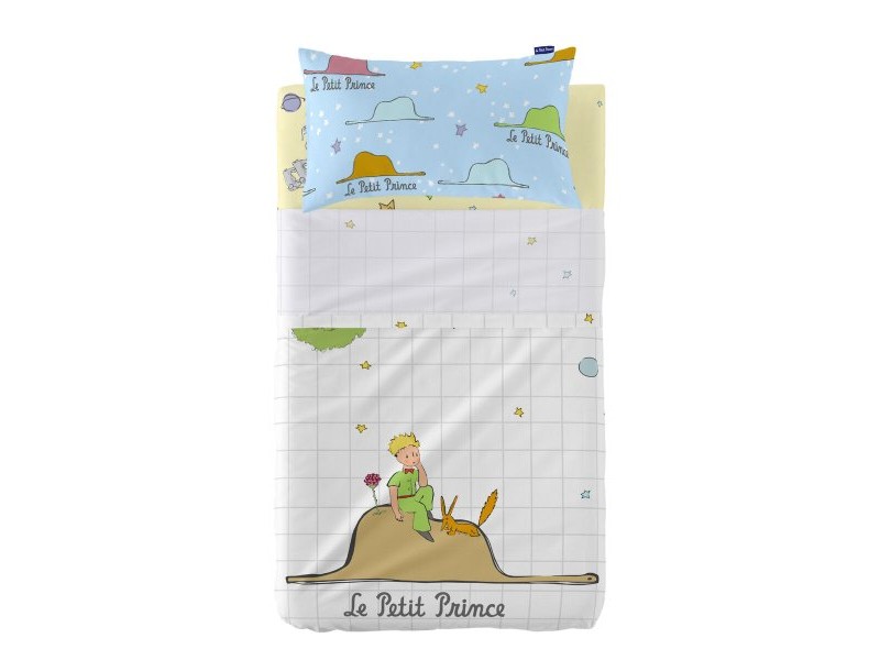 Комплект Чаршафи HappyFriday Le Petit Prince Imagination Многоцветен Бебешко Креватче 2 Части