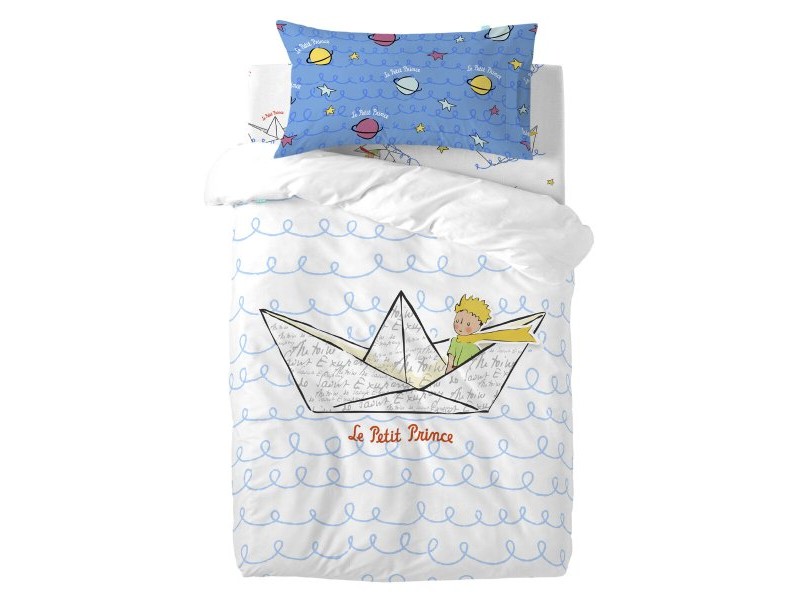 Комплект покривка за завивка HappyFriday Le Petit Prince Navire Многоцветен Бебешко Креватче 2 Части