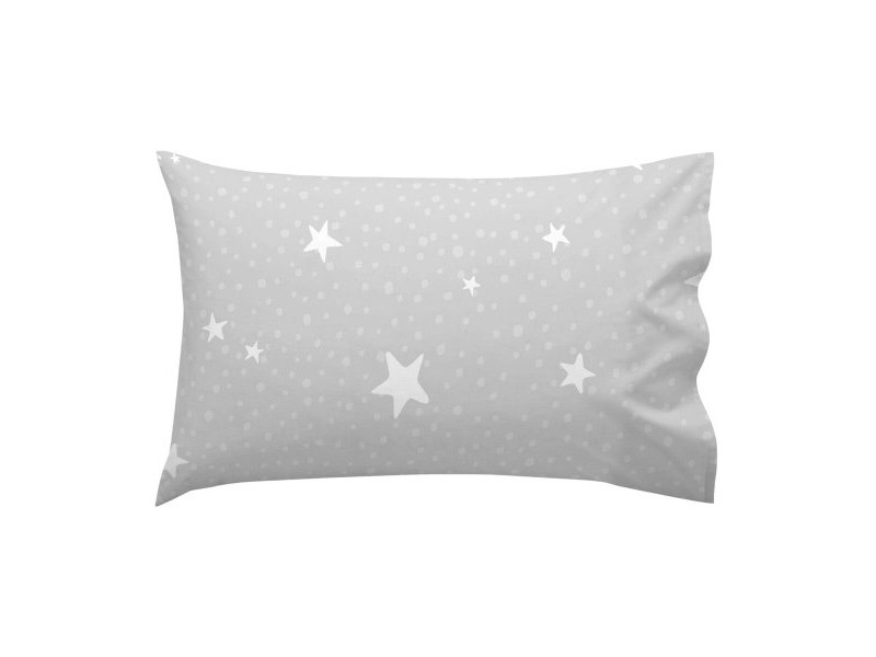 Комплект Чаршафи HappyFriday Basic Kids Little star Сив Бебешко Креватче 2 Части