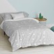 Комплект покривка за завивка HappyFriday Basic Kids Сив 105 легло 2 Части Комплект покривка за завивка HappyFriday Basic Kids Сив 105 легло 2 Части
