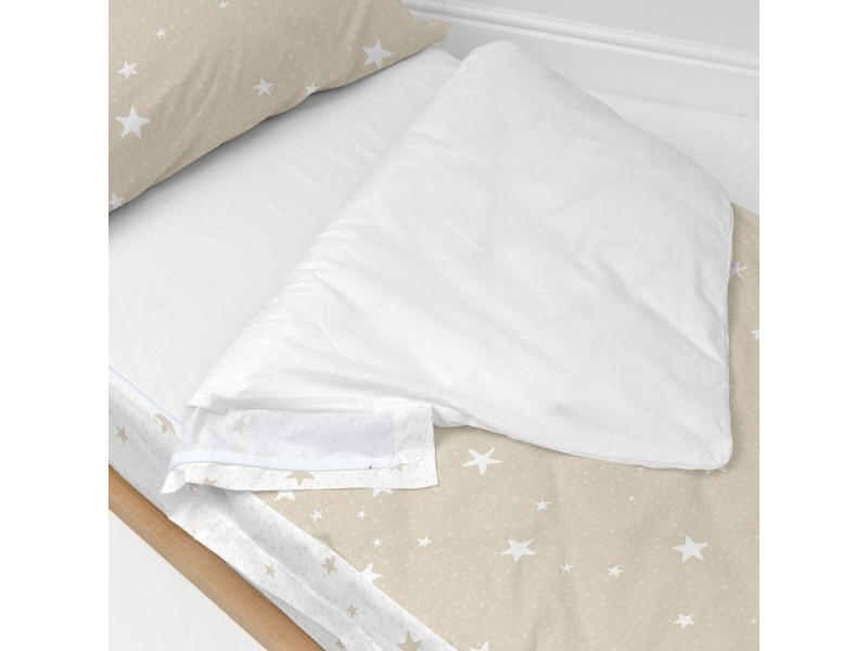 Северен Чувал с Подплънки HappyFriday Basic Little Star Бежов 105 x 200 cm