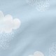 Спален Чувал без Пълнеж HappyFriday Basic Kids Clouds Син 105 x 200 cm
