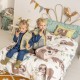 Комплект покривка за завивка HappyFriday Moshi Moshi Happy Sloth Многоцветен 105 легло 2 Части