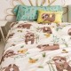 Комплект покривка за завивка HappyFriday Moshi Moshi Happy Sloth Многоцветен 105 легло 2 Части