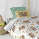 Комплект покривка за завивка HappyFriday Moshi Moshi Happy Sloth Многоцветен 80 легло 2 Части Комплект покривка за завивка HappyFriday Moshi Moshi Happy Sloth Многоцветен 80 легло 2 Части