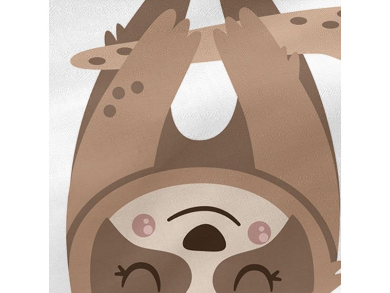 Северен Чувал с Подплънки HappyFriday Moshi Moshi Happy Sloth Многоцветен 105 x 200 cm