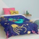 Комплект покривка за завивка HappyFriday Mr Fox Happy mermaid Многоцветен 80 легло 2 Части