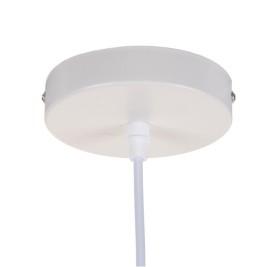 Полилей Бял Желязо Модерен 220 V 22 x 22 x 15 cm