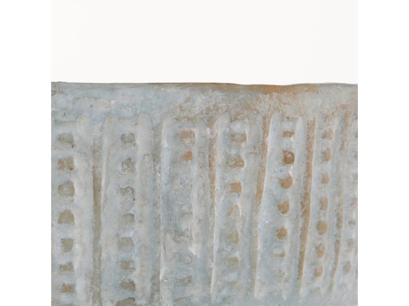 Саксия Сив Цимент 25,5 x 25,5 x 11 cm