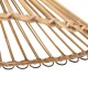 Полилей 57 x 57 x 20,5 cm Естествен Бамбук 220 V 240 V 60 W (2 броя)