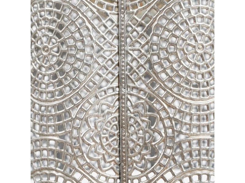 Полилей 24 x 24 x 30,5 cm Метал Сребро