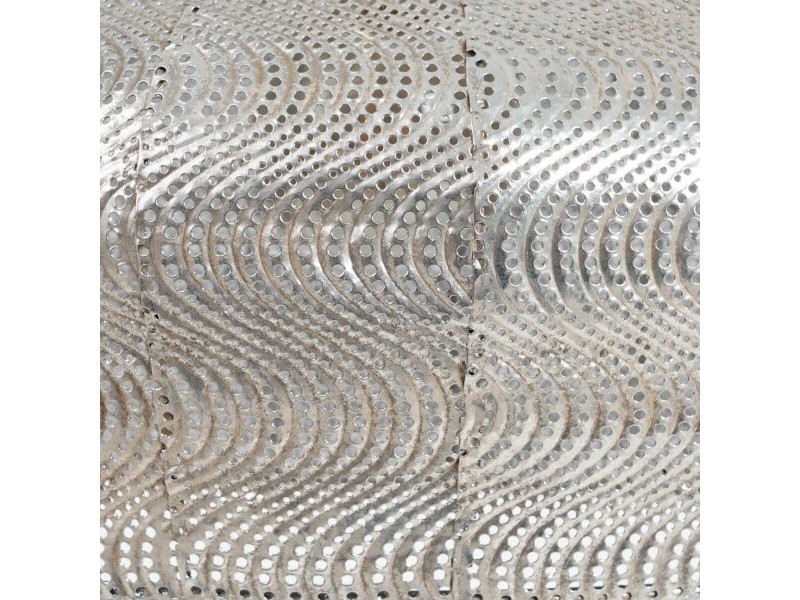 Полилей 42 x 42 x 27,5 cm Метал Сребро