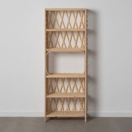 Лавица RATÁN 64 x 34,5 x 171 cm Естествен Бамбук