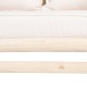 Двуместно канапе AKAR 131 x 80 x 77,5 cm Естествен тиково дърво