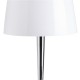 Настолна лампа Бял Сребрист Метал Кристал Желязо Hierro/Cristal 60 W 220 V 240 V 220 -240 V 28 x 28 x 56 cm