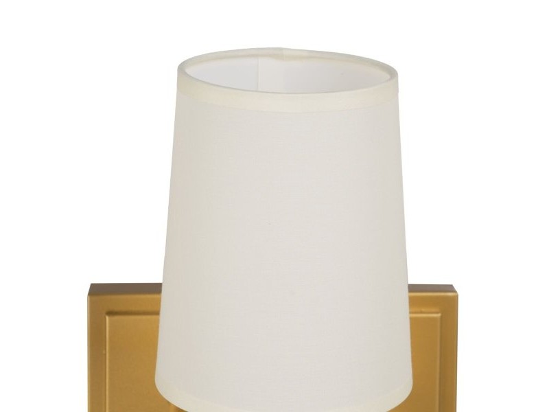 Стенна лампа 58 x 20 x 31,5 cm Синтетичен плат Златен Метал Модерен