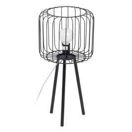 Настолна лампа Черен Метал Желязо 60 W 220 V 240 V 220 -240 V 29 x 29 x 60 cm