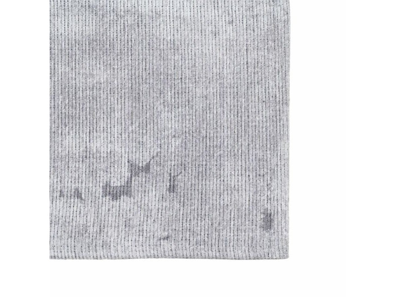 Килим 80 x 150 cm Сив полиестер Памук Килим 80 x 150 cm Сив полиестер Памук