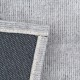 Килим 80 x 150 cm Сив полиестер Памук Килим 80 x 150 cm Сив полиестер Памук