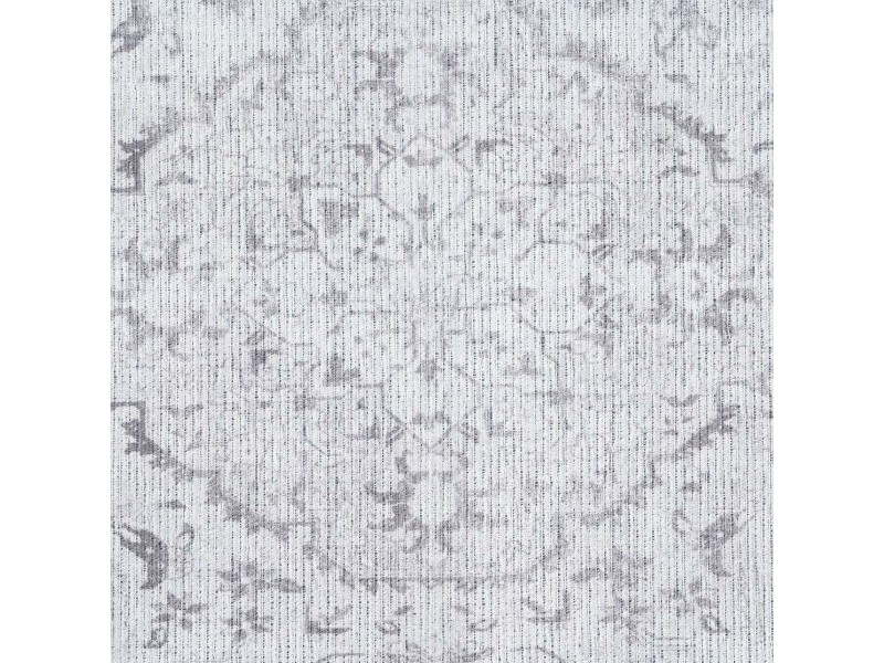 Килим 80 x 150 cm Сив полиестер Памук Килим 80 x 150 cm Сив полиестер Памук