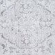 Килим 80 x 150 cm Сив полиестер Памук Килим 80 x 150 cm Сив полиестер Памук