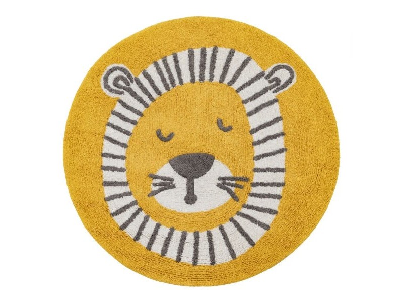Килимче за Игра 100% памук Лъв 100 cm 100 x 100 x 1 cm
