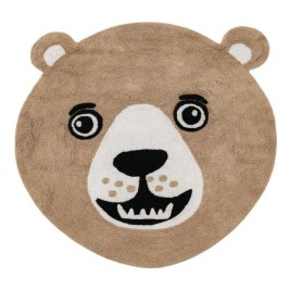 Килимче за Игра 100% памук Мечка 100 cm 100 x 100 x 1 cm