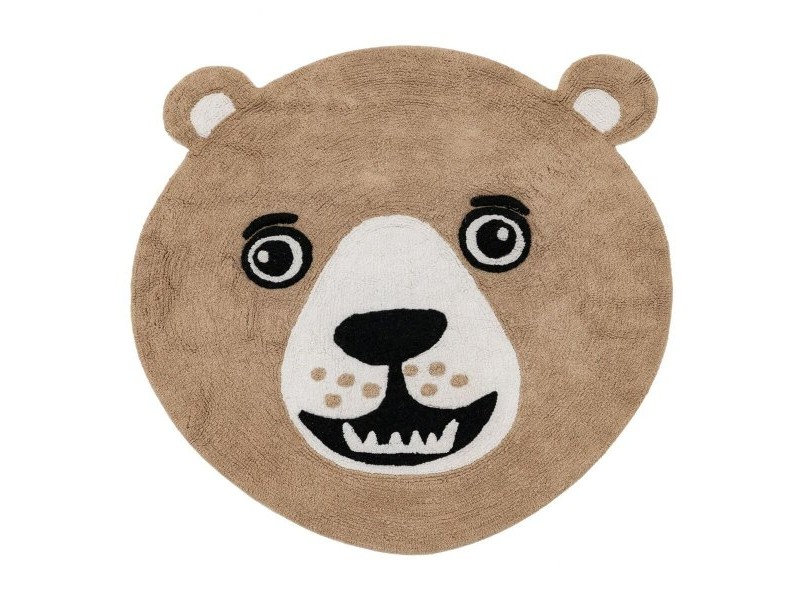 Килимче за Игра 100% памук Мечка 100 cm 100 x 100 x 1 cm