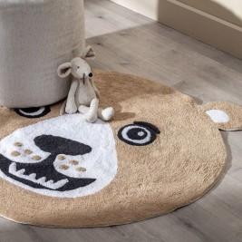 Килимче за Игра 100% памук Мечка 100 cm 100 x 100 x 1 cm
