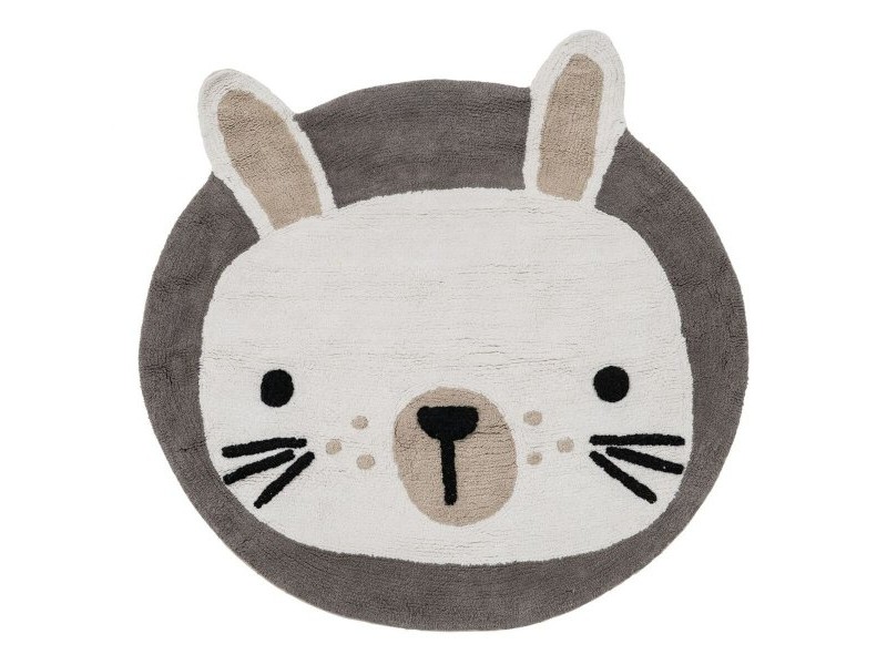 Килимче за Игра 100% памук Заек 100 cm 100 x 100 x 1 cm