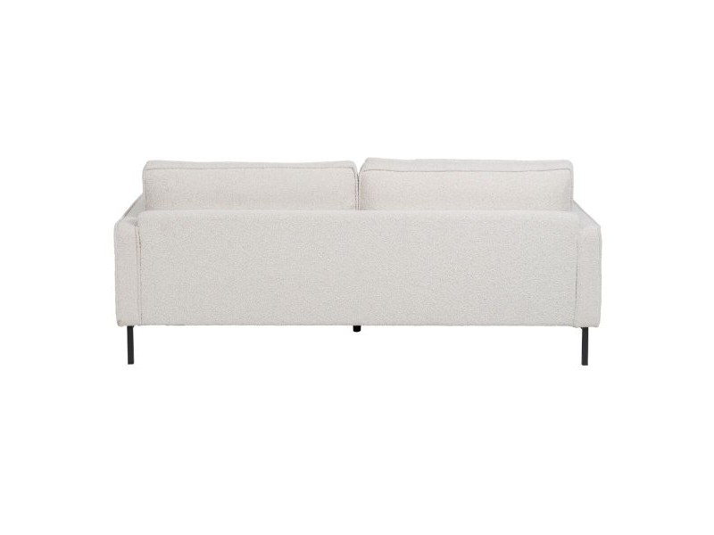 Триместно канапе 213 x 87 x 90 cm Бял Метал