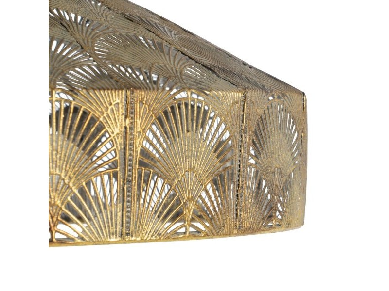 Полилей Златен Сребрист Желязо 220-240 V 41,5 x 41,5 x 21 cm