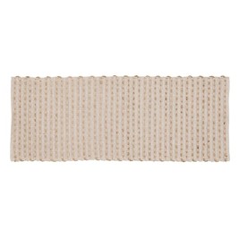 Килим Бял Естествен 70 % памук 30 % Юта 170 x 70 cm