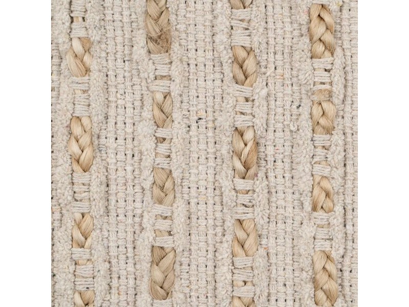 Килим Бял Естествен 70 % памук 30 % Юта 170 x 70 cm