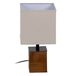 Настолна лампа Кафяв Сметана 60 W 220-240 V 20 x 20 x 40 cm