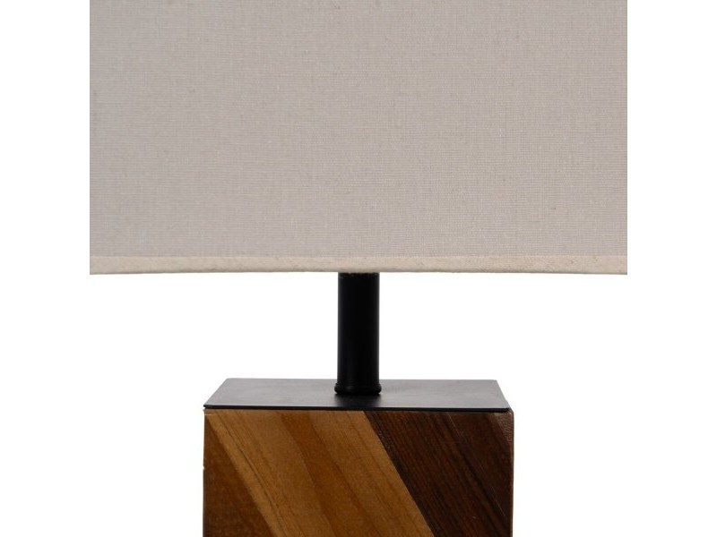 Настолна лампа Кафяв Сметана 60 W 220-240 V 25 x 25 x 51 cm
