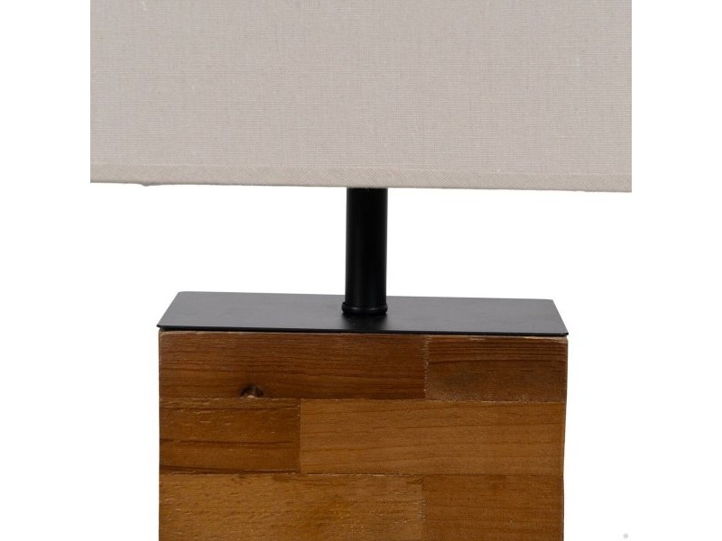 Настолна лампа Кафяв Сметана 60 W 220-240 V 35 x 18 x 51 cm