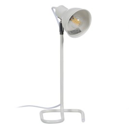 Настолна лампа Бял Желязо 25 W 220-240 V 15 x 14,5 x 36,5 cm