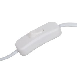 Настолна лампа Бял Желязо 25 W 220-240 V 15 x 14,5 x 36,5 cm