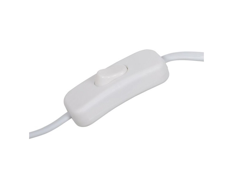 Настолна лампа Бял Желязо 25 W 220-240 V 15 x 14,5 x 36,5 cm
