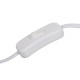 Настолна лампа Бял Желязо 25 W 220-240 V 15 x 14,5 x 36,5 cm