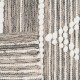 Килим Бял Сив 60 % памук 40 % полиестер 160 x 230 cm