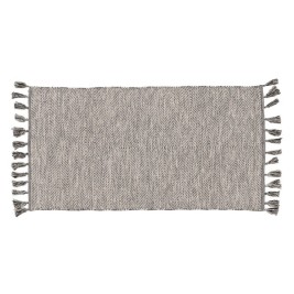 Килим Сив 70 % памук 30 % полиестер 80 x 150 cm